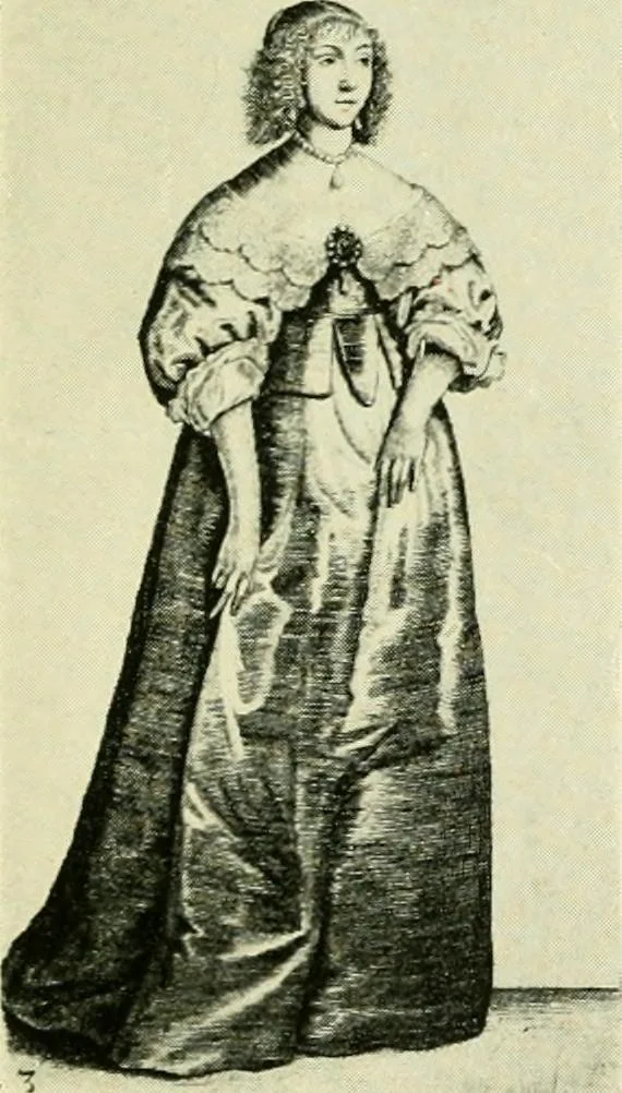 An illustration from English costume, 1906, leaf 213