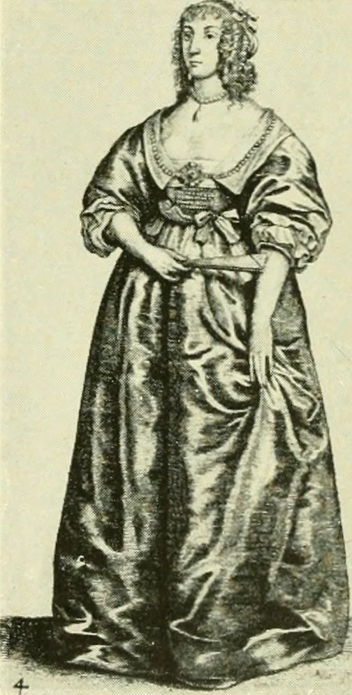 An illustration from English costume, 1906, leaf 213