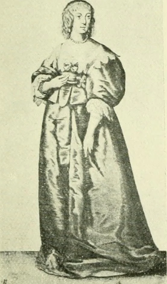 An illustration from English costume, 1906, leaf 215