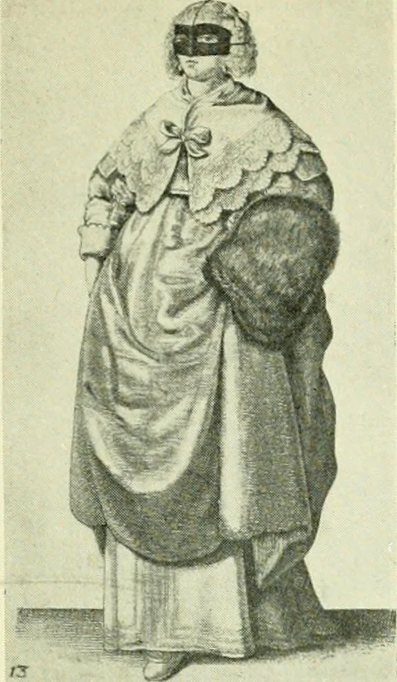 An illustration from English costume, 1906, leaf 216