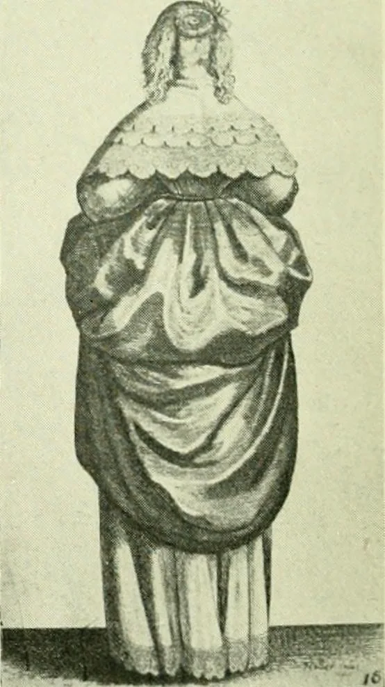 An illustration from English costume, 1906, leaf 216