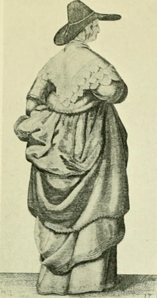 An illustration from English costume, 1906, leaf 217