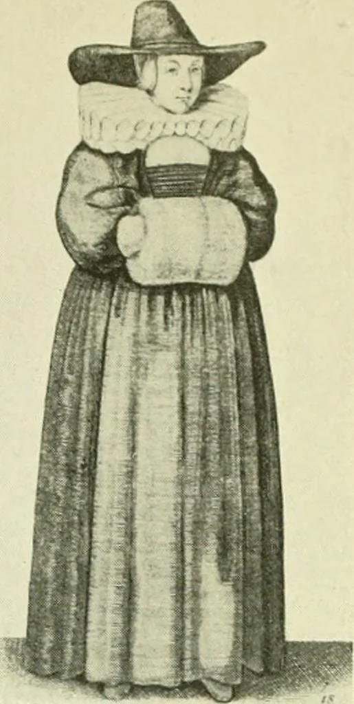 An illustration from English costume, 1906, leaf 217