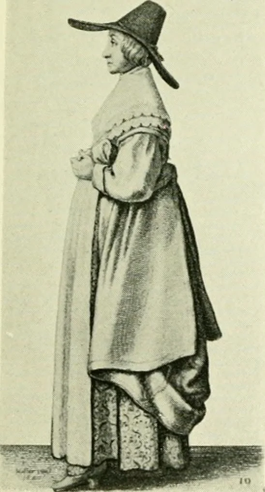 An illustration from English costume, 1906, leaf 217