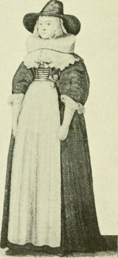 An illustration from English costume, 1906, leaf 217