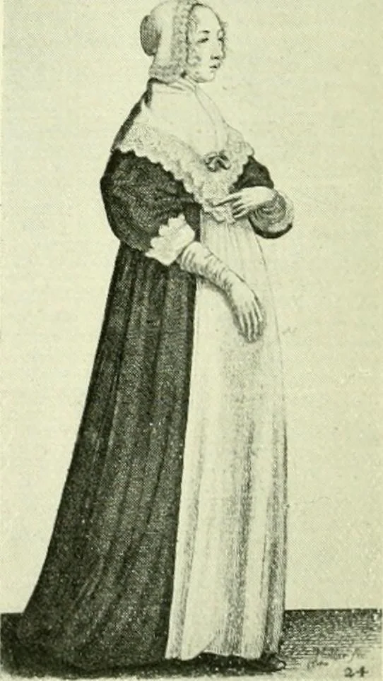 An illustration from English costume, 1906, leaf 218