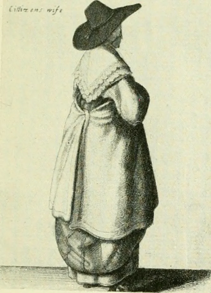 An illustration from English costume, 1906, leaf 219