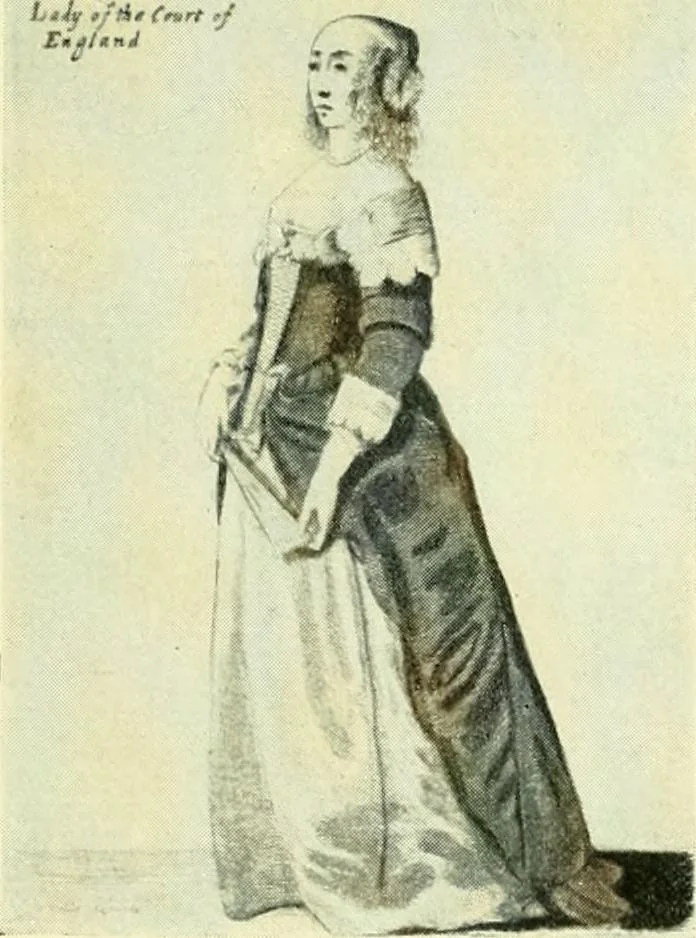 An illustration from English costume, 1906, leaf 220