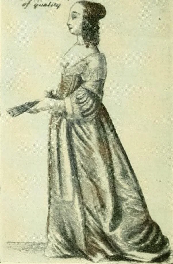 An illustration from English costume, 1906, leaf 220