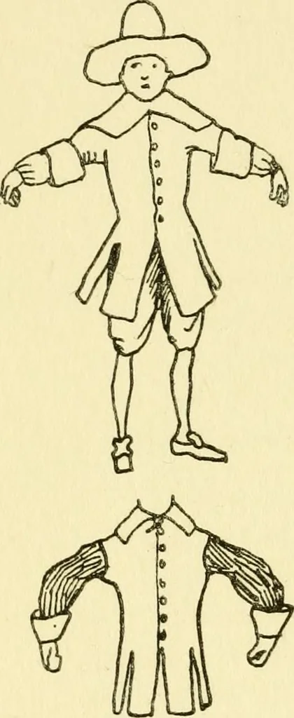 An illustration from English costume, 1906, leaf 222