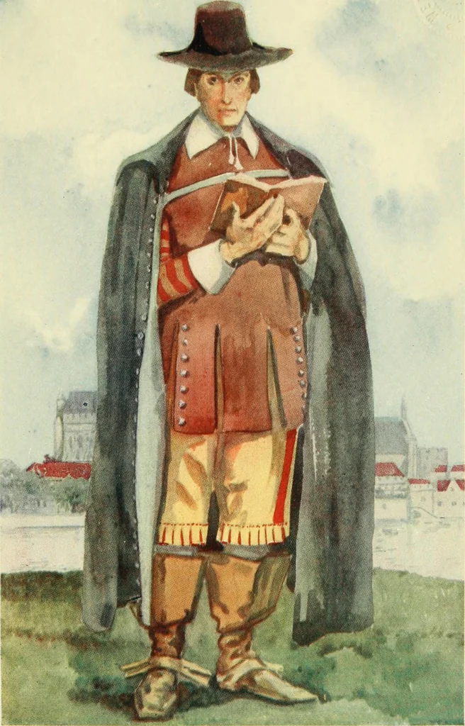 An illustration from English costume, 1906, leaf 225