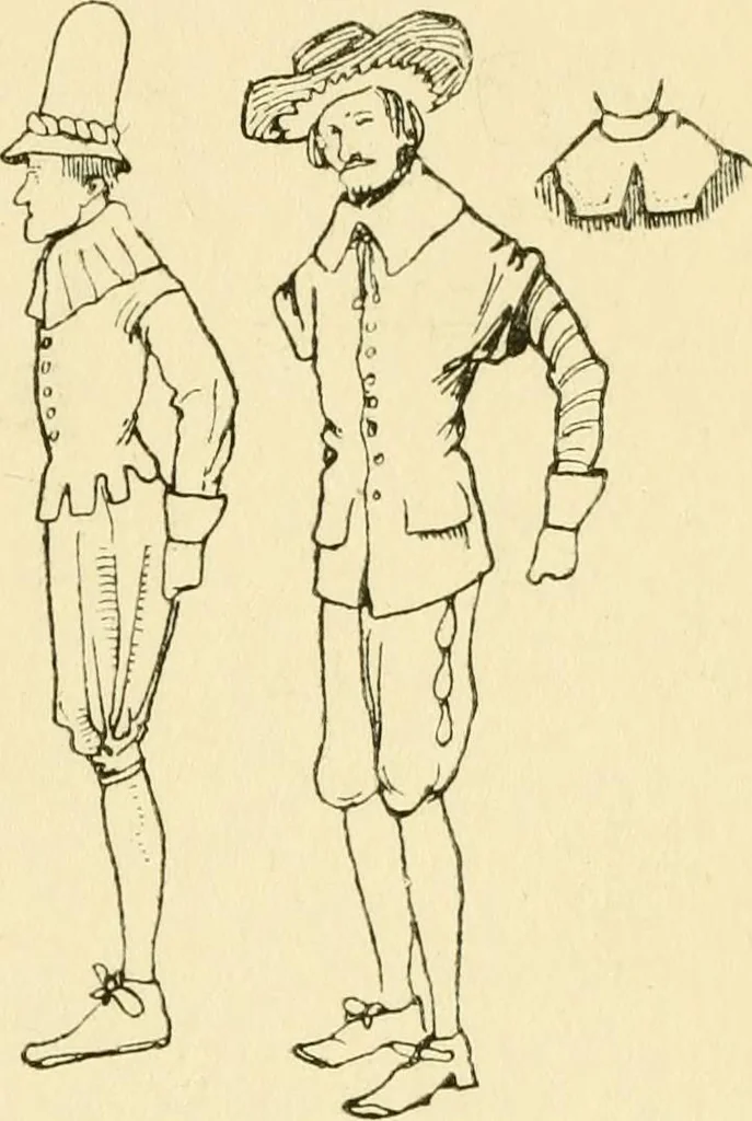An illustration from English costume, 1906, leaf 227