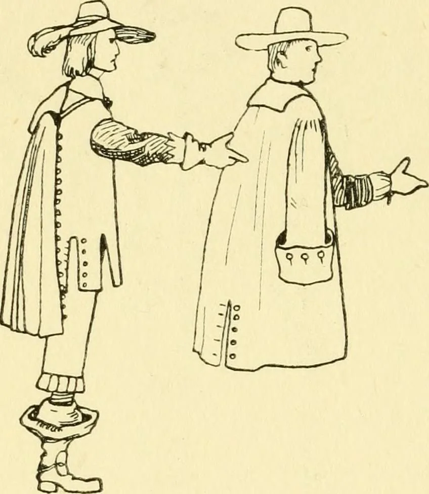An illustration from English costume, 1906, leaf 228
