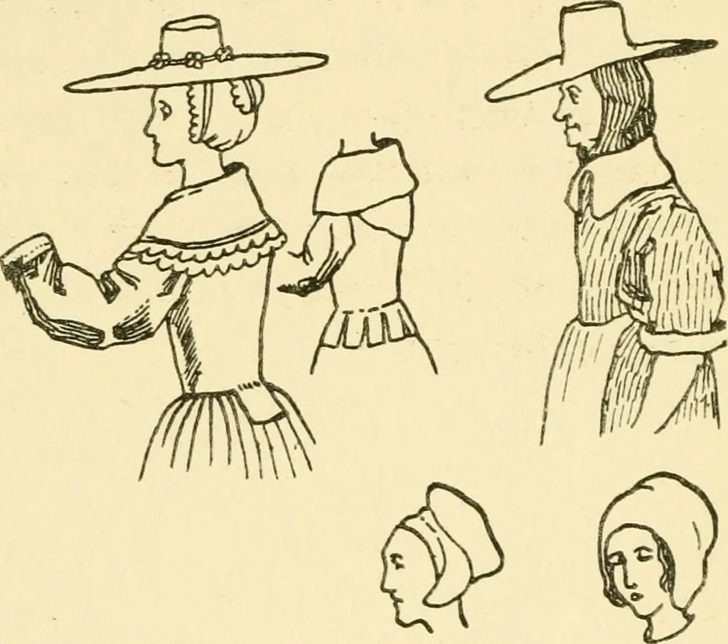 An illustration from English costume, 1906, leaf 233