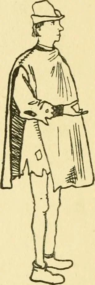 An illustration from English costume, 1906, leaf 27