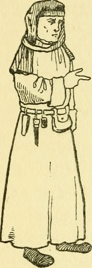 An illustration from English costume, 1906, leaf 28