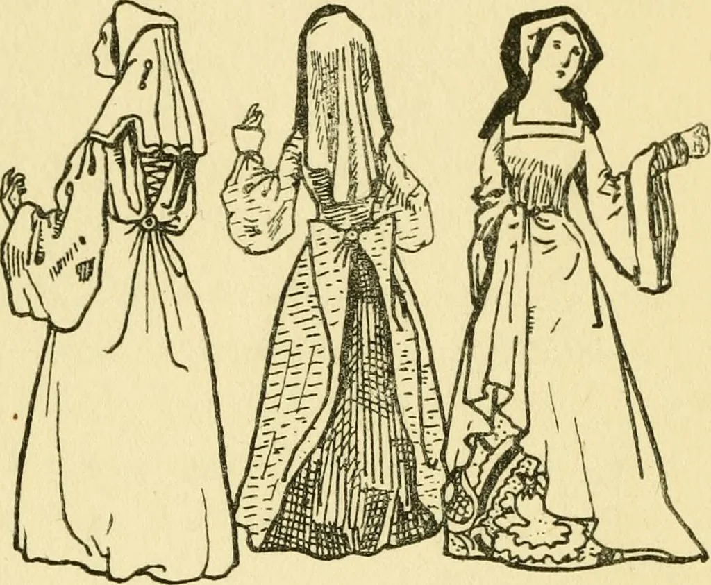 An illustration from English costume, 1906, leaf 33
