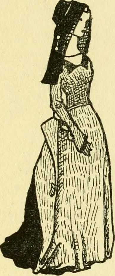An illustration from English costume, 1906, leaf 34
