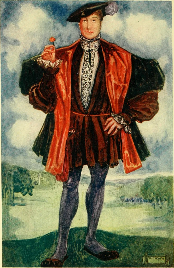 An illustration from English costume, 1906, leaf 46