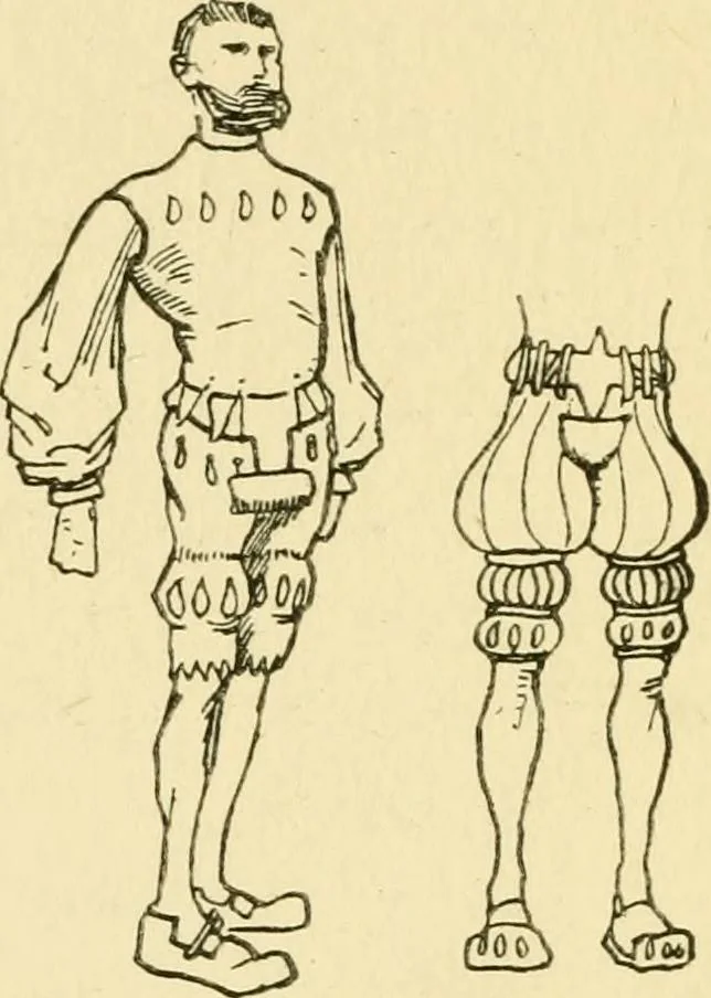 An illustration from English costume, 1906, leaf 57