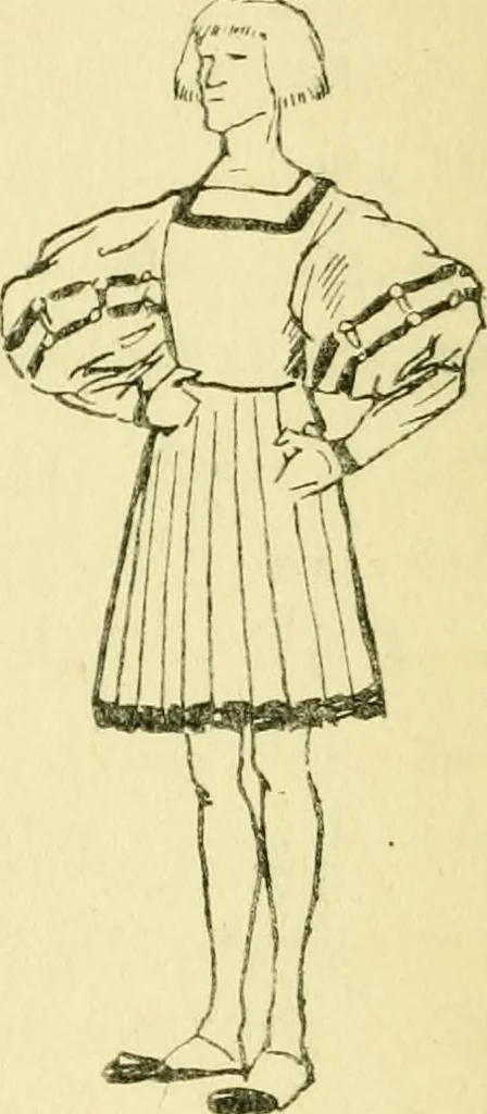 An illustration from English costume, 1906, leaf 58