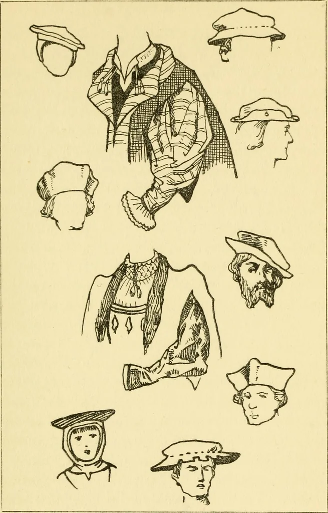 An illustration from English costume, 1906, leaf 61