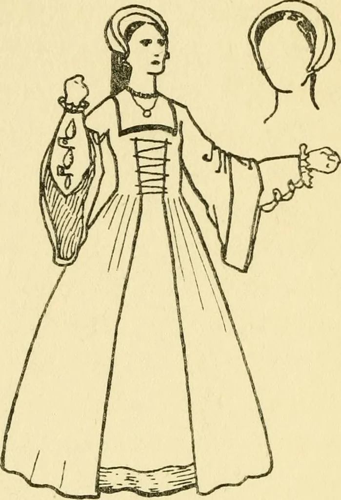 An illustration from English costume, 1906, leaf 75