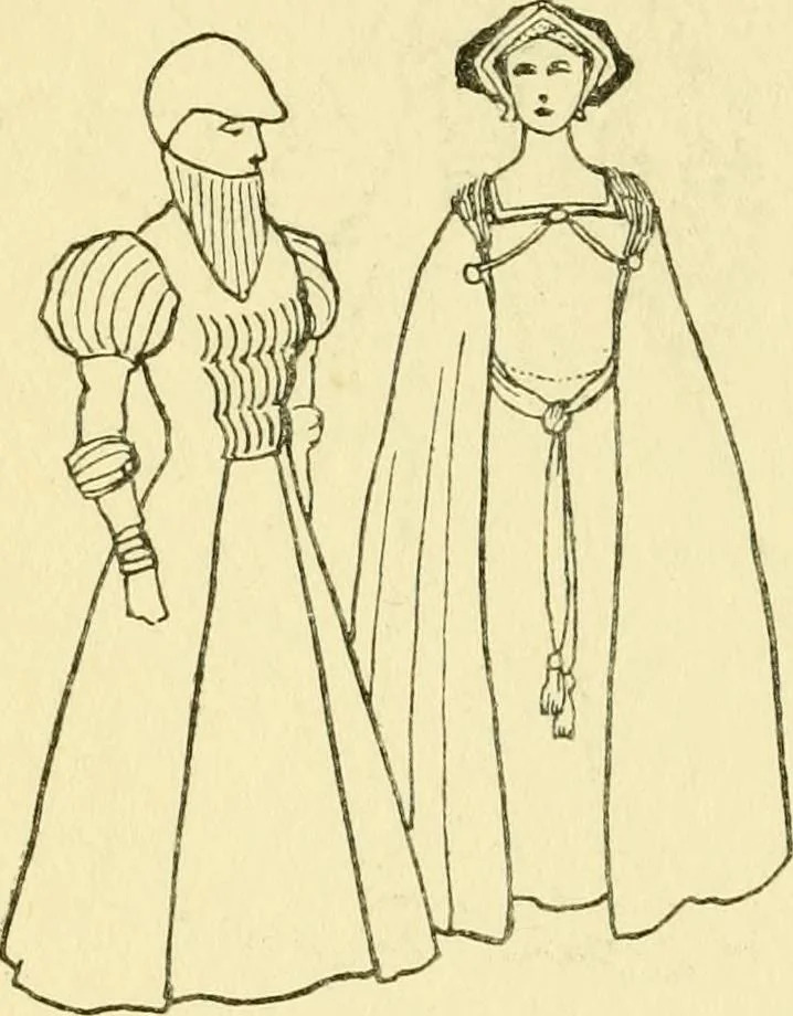 An illustration from English costume, 1906, leaf 76