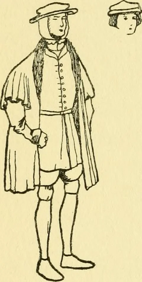 An illustration from English costume, 1906, leaf 88