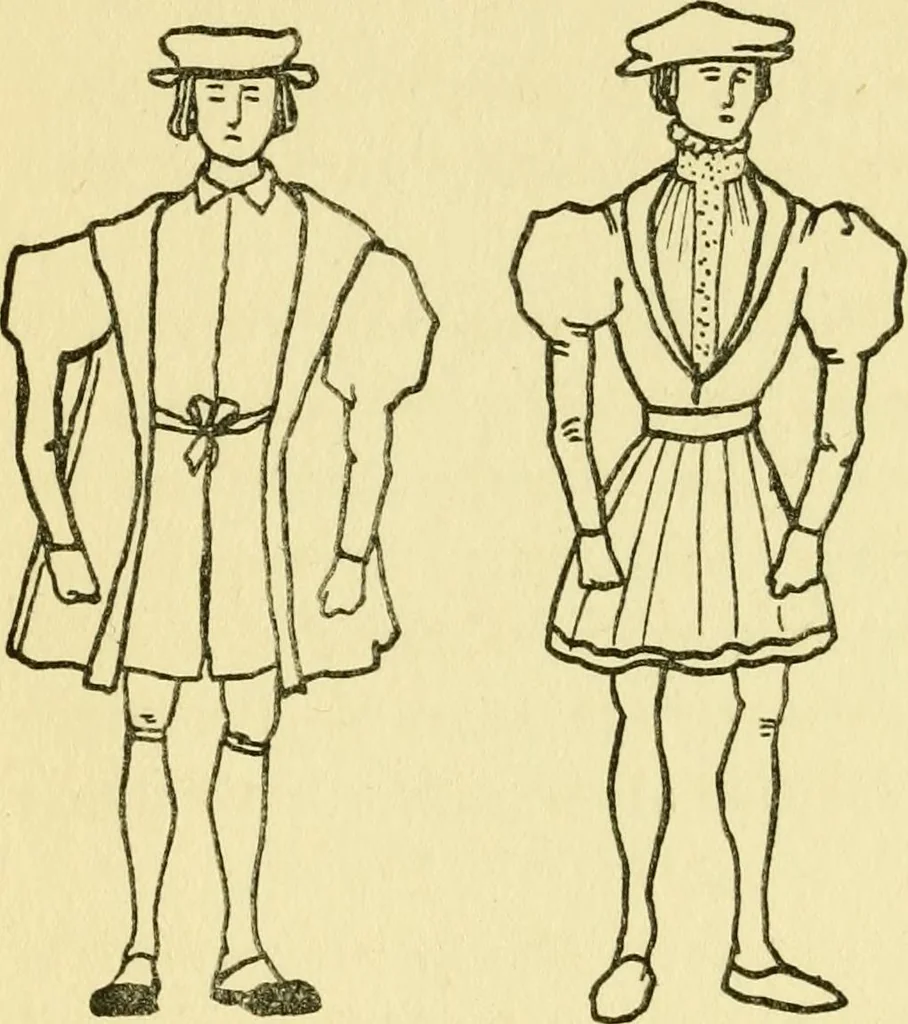 An illustration from English costume, 1906, leaf 90