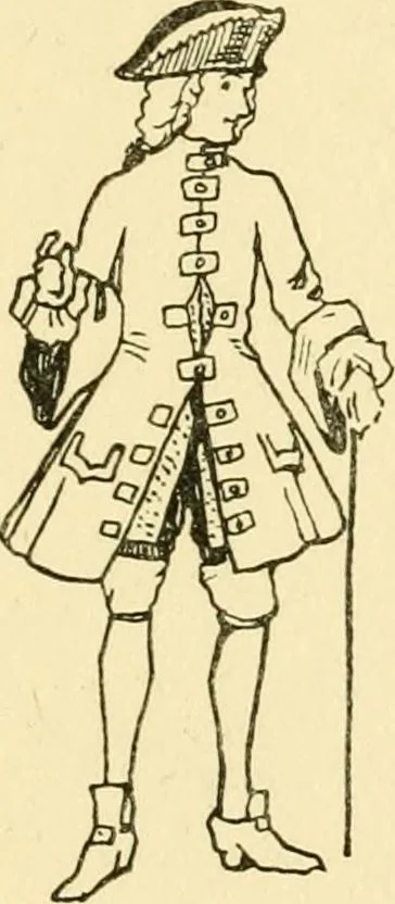 An illustration from English costume, 1906, leaf 100