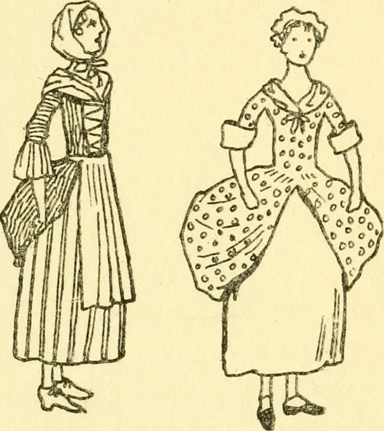 An illustration from English costume, 1906, leaf 131