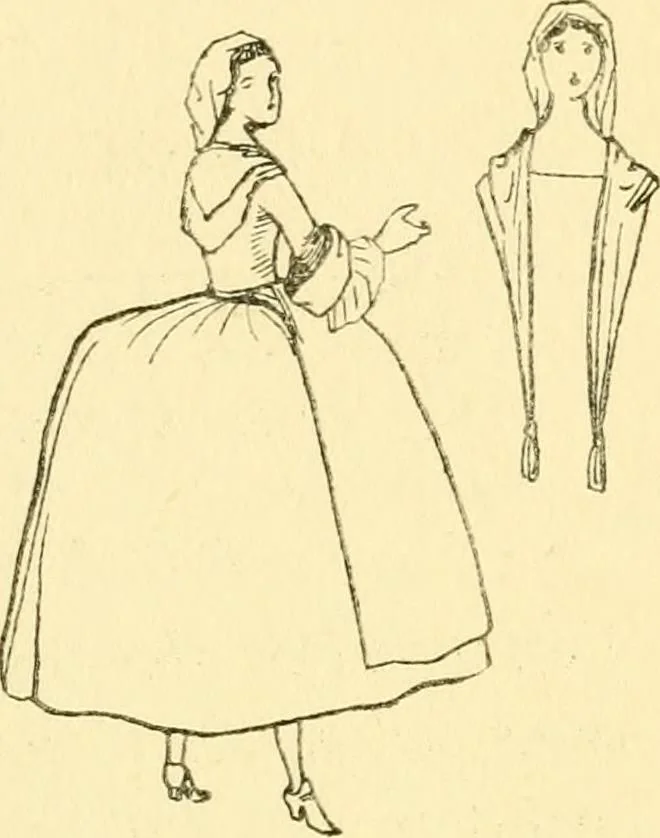 An illustration from English costume, 1906, leaf 133