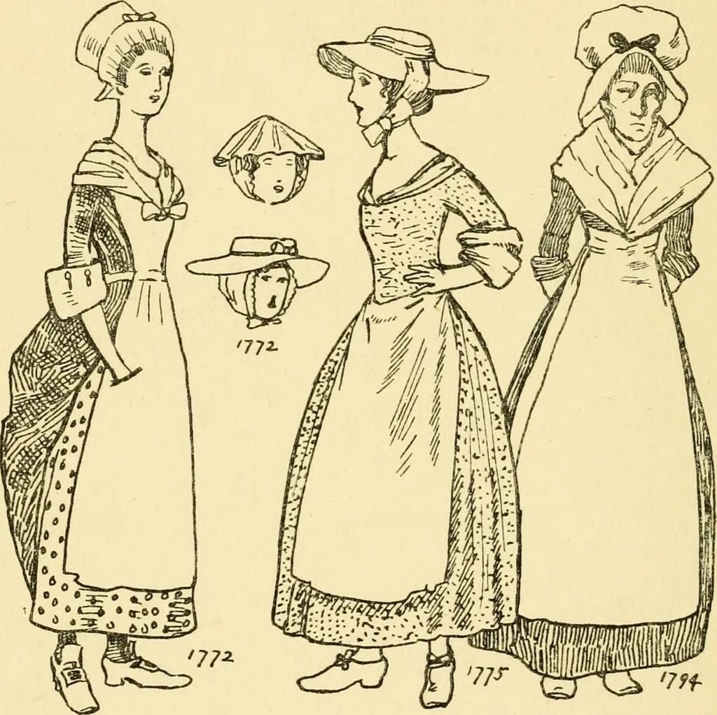 An illustration from English costume, 1906, leaf 152