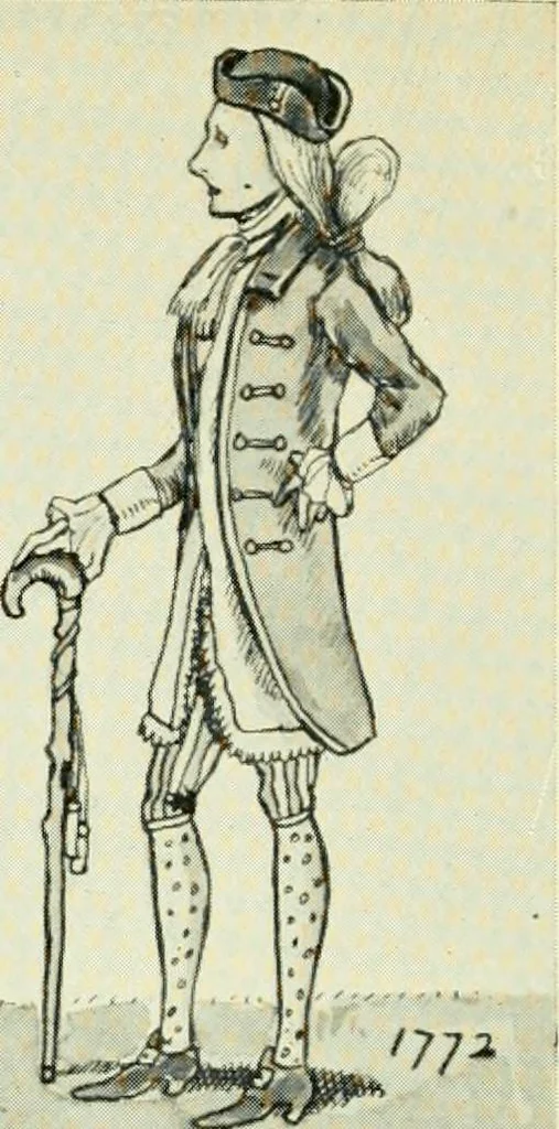 An illustration from English costume, 1906, leaf 160