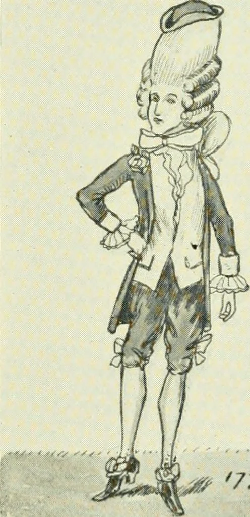 An illustration from English costume, 1906, leaf 160