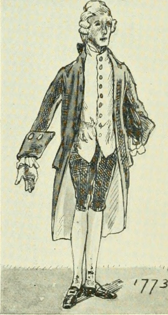 An illustration from English costume, 1906, leaf 160