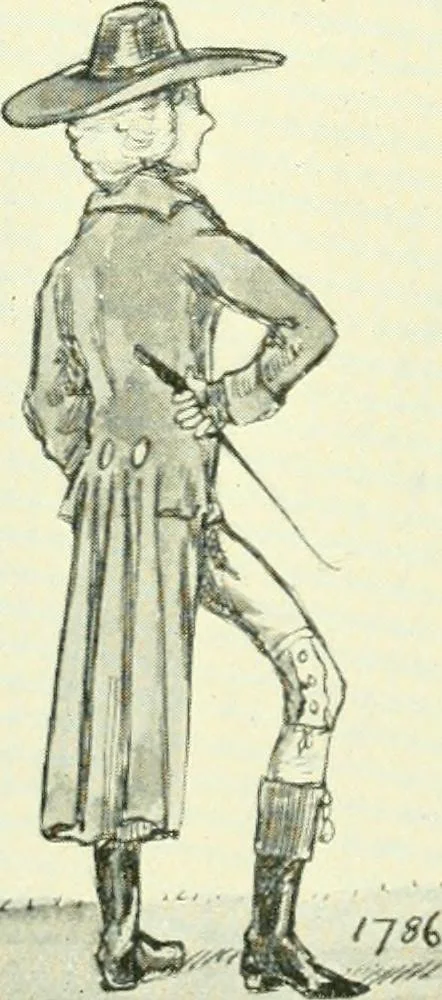 An illustration from English costume, 1906, leaf 161