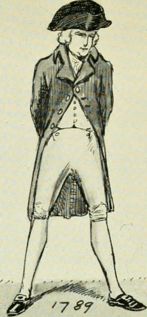 An illustration from English costume, 1906, leaf 162