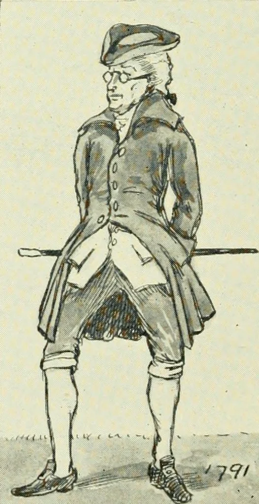 An illustration from English costume, 1906, leaf 162