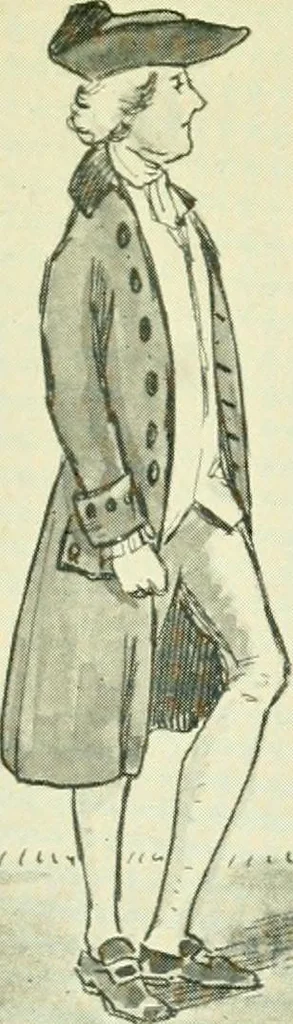 An illustration from English costume, 1906, leaf 163