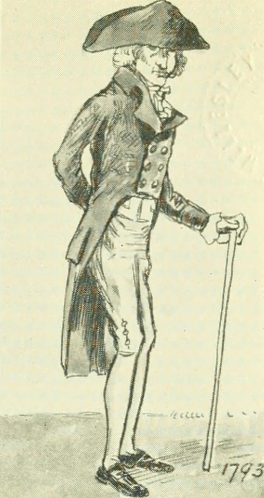 An illustration from English costume, 1906, leaf 163