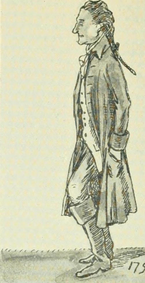 An illustration from English costume, 1906, leaf 164