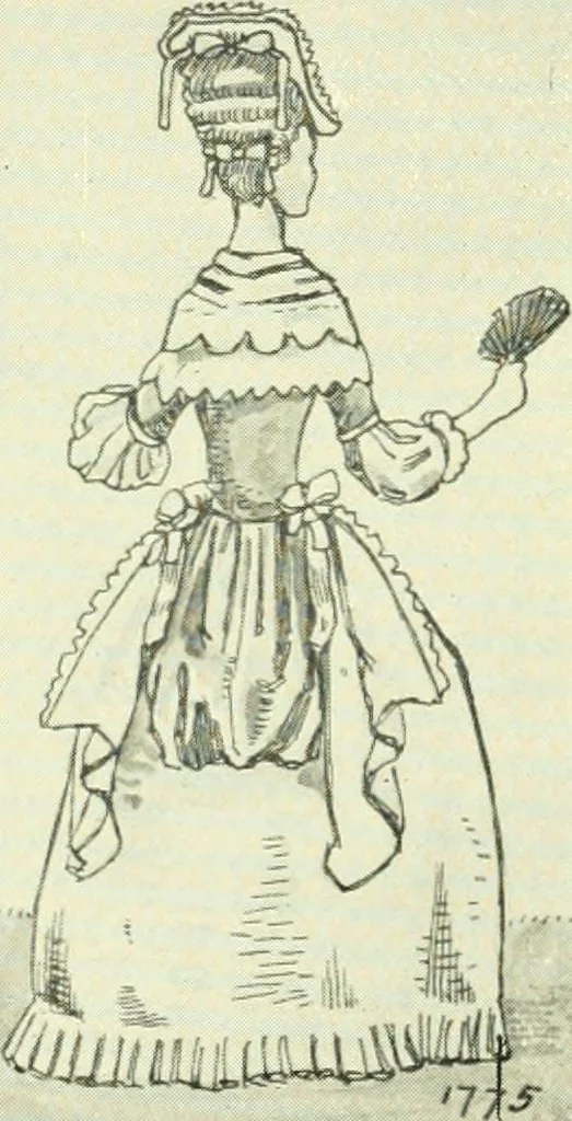 An illustration from English costume, 1906, leaf 165