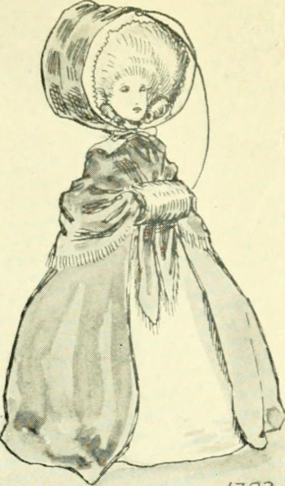An illustration from English costume, 1906, leaf 167