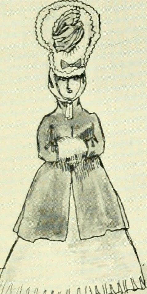 An illustration from English costume, 1906, leaf 167