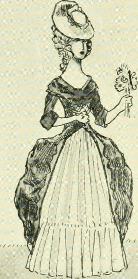 An illustration from English costume, 1906, leaf 167