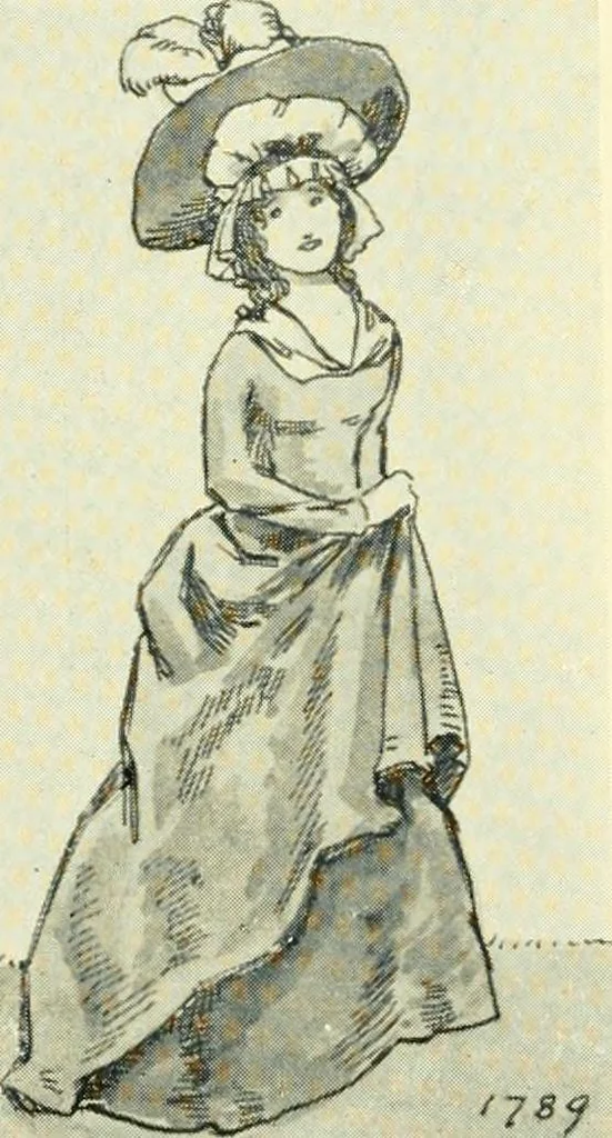 An illustration from English costume, 1906, leaf 168