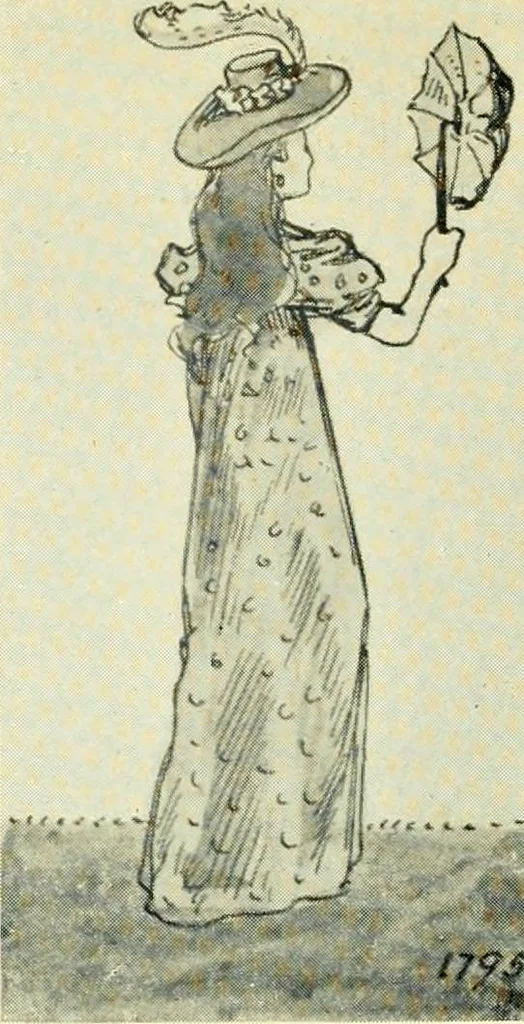 An illustration from English costume, 1906, leaf 170
