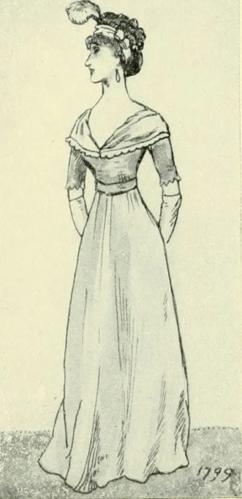 An illustration from English costume, 1906, leaf 170